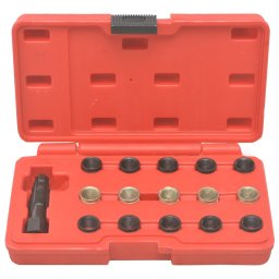 vidaXL 16-delige Bougiedraad reparatieset M14x1,25