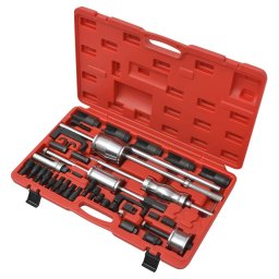 vidaXL Diesel injector trekker set staal