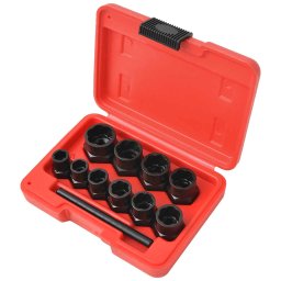 vidaXL Boutverwijdering set 11-delig staal