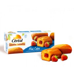 Cereal Mini Cakes Met Aardbeienvulling