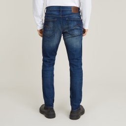3301 Slim Jeans - Midden blauw - Heren