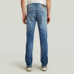 3301 Slim Jeans - Midden blauw - Heren