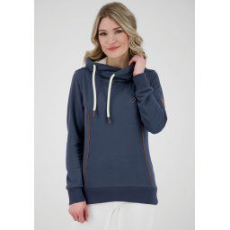 alife and kickin Hoodie JilanaAK gemêleerde sweater met capuchon & contrastdetails
