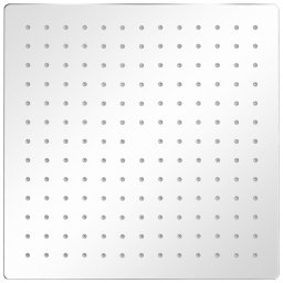 vidaXL Regendouchekop 2 st 30x30 cm roestvrij staal