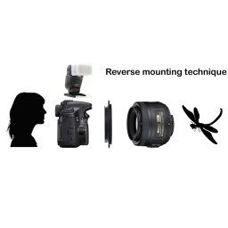 Caruba Omkeerring Sony E-mount naar 58mm