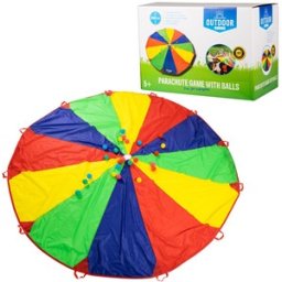 Outdoor Play - Parachutedoek met Ballen