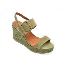 Geox Sandalen - kaki, D35GVB, suède - mt 38
