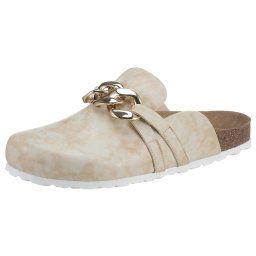 CITY WALK Clogs met mooie sierketting