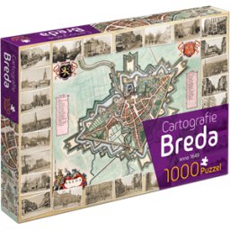 Cartografie Breda Puzzel (1000 stukjes)