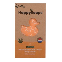HappySoaps Baby & Kids Body Oil Bar