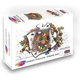 Rainbow Houten Puzzel - Piraten Kat (116 stukjes)