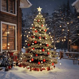 vidaXL Kerstboomverlichting met 210 LED's net 210 cm