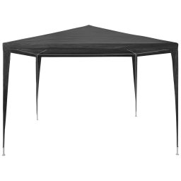 vidaXL Partytent 3x3 m PE antraciet