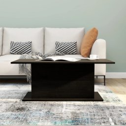 vidaXL Salontafel 102x55,5x40 cm bewerkt hout zwart