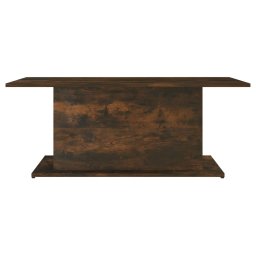 vidaXL Salontafel 102x55,5x40 cm bewerkt hout gerookt eikenkleurig