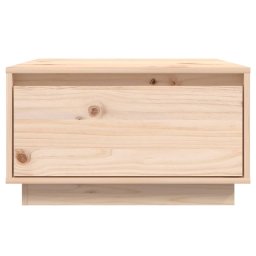 vidaXL Salontafel 55x56x32 cm massief grenenhout