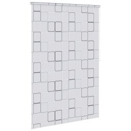 vidaXL Rolgordijn voor douche 140x240 cm vierkant