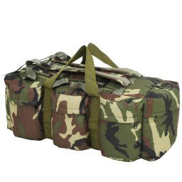 vidaXL Plunjezak 3-in-1 legerstijl 45 L camouflage