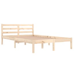 vidaXL Bedframe massief grenenhout 120x200 cm