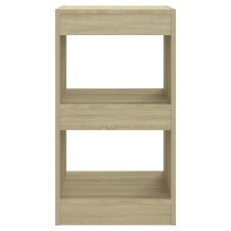 vidaXL Boekenkast/kamerscherm 40x30x72 cm sonoma eikenkleurig