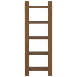 vidaXL Boekenkast/kamerscherm 60x35x160 cm massief hout honingbruin
