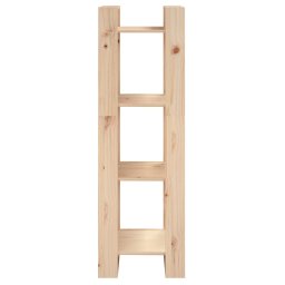 vidaXL Boekenkast / kamerscherm 41x35x125 cm massief grenenhout