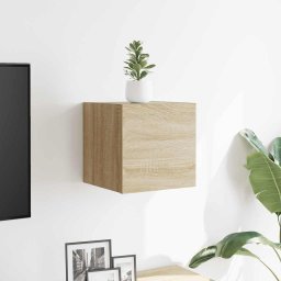 vidaXL Tv-wandmeubel 30,5x30x30 cm sonoma eikenkleurig