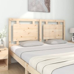 vidaXL Hoofdbord 155,5x4x100 cm massief grenenhout