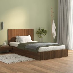 vidaXL Hoofdbord 120x1,5x80 cm bewerkt hout bruin eikenkleur