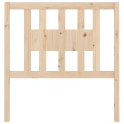 vidaXL Hoofdbord 96x4x100 cm massief grenenhout
