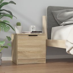 vidaXL Nachtkastjes 2 st 40x39x40 cm sonoma eikenkleurig