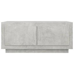 vidaXL Salontafel 102x50x45 cm bewerkt hout betongrijs