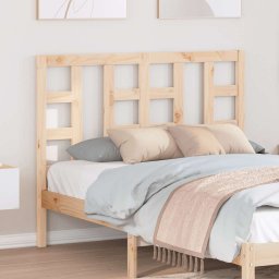 vidaXL Hoofdbord 126x4x100 cm massief grenenhout
