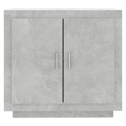 vidaXL Dressoir 80x40x75 cm bewerkt hout betongrijs