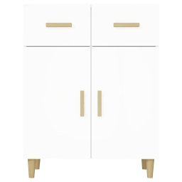 vidaXL Dressoir 69,5x34x89 cm bewerkt hout wit