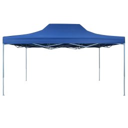 vidaXL Vouwtent pop-up 3x4,5 m blauw