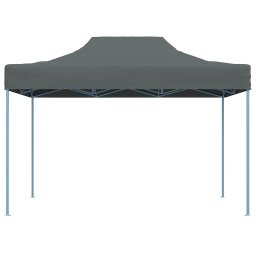 vidaXL Partytent inklapbaar 3x4 m staal antraciet