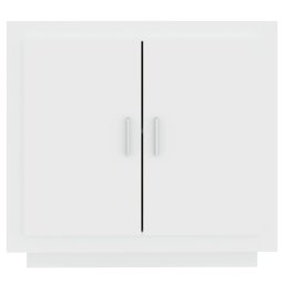 vidaXL Dressoir 80x40x75 cm bewerkt hout wit