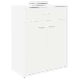 vidaXL Dressoir 60x30x75 cm bewerkt hout wit