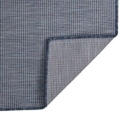 vidaXL Buitenkleed platgeweven 200x280 cm blauw
