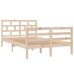 vidaXL Bedframe massief grenenhout 120x200 cm