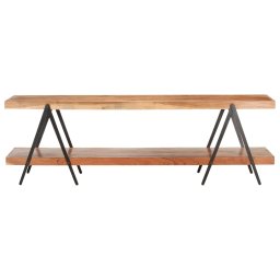 vidaXL Tv-meubel 160x40x50 cm massief acaciahout