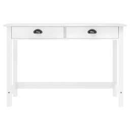 vidaXL Wandtafel Hill 2 lades 110x45x74 cm massief grenenhout