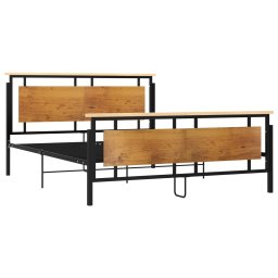 vidaXL Bedframe metaal 160x200 cm
