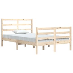 vidaXL Bedframe massief grenenhout 120x200 cm