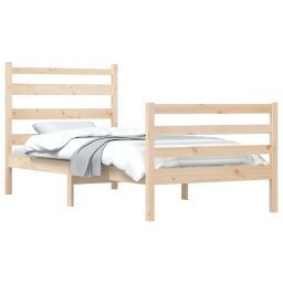 vidaXL Bedframe massief grenenhout 100x200 cm