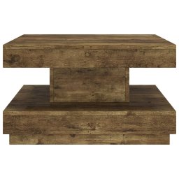 vidaXL Salontafel 60x60x35 cm MDF donkerbruin