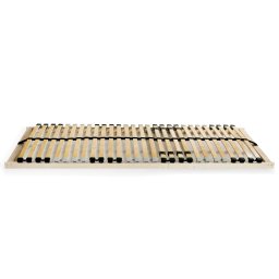 vidaXL Lattenbodems 2 st met 28 latten 7 zones 70x200 cm