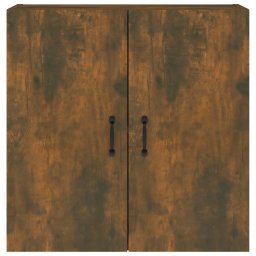 vidaXL Wandkast 60x31x60 cm bewerkt hout gerookt eikenkleurig