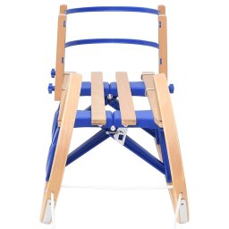 vidaXL Slee met rugleuning inklapbaar 110 cm multiplex